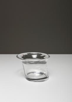 Compasso - Set of 4 Crystal Vases by Angelo Mangiarotti for Cristlleria Colle