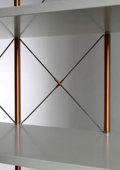 Compasso - "Marly" Bookcase by Afra & Tobia Scarpa for Molteni