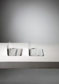 Compasso - Pair of "Ventotene" Desk Sets by Enzo Mari for Danese