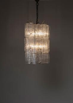 Compasso - "Corteccia" Pendant Lamp by Toni Zuccheri for Venini