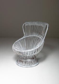Compasso - Pair of "Margherita" Chairs by Franco Albini for Bonacina