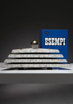 Compasso - Italian 70s One Off Granite Table Lamp