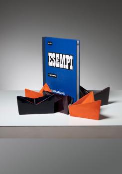 Compasso - Set of Six Ceramic Sculptures by Alfredo Pizzo Greco Compasso - Set of Six Ceramic Sculptures by Alfredo Pizzo Greco