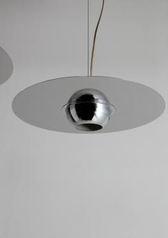 Compasso - Pair of "Padacroma" Pendant Lamp by Mazza and Gramigna for Quattrifolio