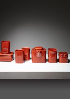 Compasso - "Sakura" Tea Set by Makio Hasuike for Ceramiche Pozzi