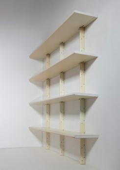 Compasso - Wall Bookcase by Piergiorgio Cazzaniga