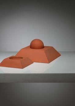 Compasso - Italian 70s Terracotta Sculpture