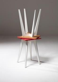 Compasso - Pair of Italian 50s Formica Stools