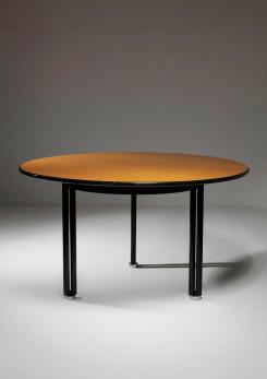 Compasso - Round "Doppietta" Table by Luigi Caccia Dominioni for Azucena