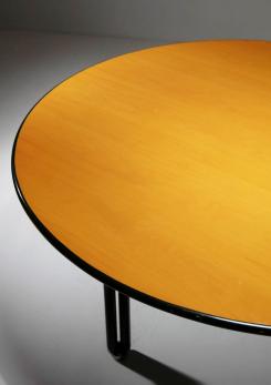 Compasso - Round "Doppietta" Table by Luigi Caccia Dominioni for Azucena