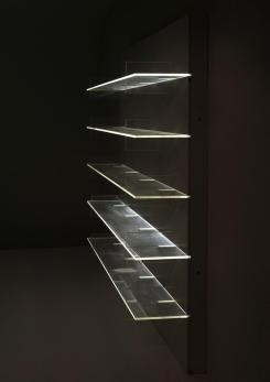 Compasso - Wall Lighting Shelf by Roberto Monsani for Acerbis