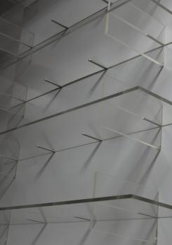 Compasso - Wall Lighting Shelf by Roberto Monsani for Acerbis