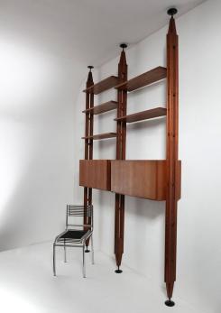 Compasso - "Lb7" Bookcase by Franco Albini for Poggi