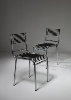 Compasso - R.H. n°1 Chairs by Renè Herbst