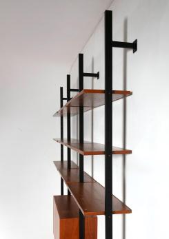Compasso - "Lama" Bookcase by Paolo Tilche for Arform