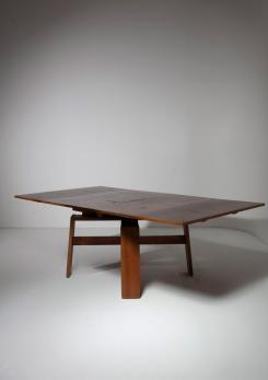 Compasso - Extendible Table by Silvio Coppola for Bernini