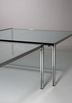 Compasso - Set of Two "Luar" Side Tables by Ross Littell for ICF
