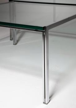 Compasso - Set of Two "Luar" Side Tables by Ross Littell for ICF