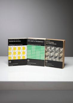 Compasso - Rare Collection of 27 Books with Enzo Mari Art Covers Compasso - Rare Collection of 27 Books with Enzo Mari Art Covers