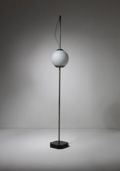 Compasso - "Pallone" Floor Lamp Model LTe10 by Caccia Dominioni for Azucena