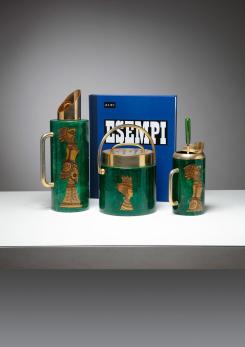 Compasso - Malachite Cocktail Set by Aldo Tura for Macabo