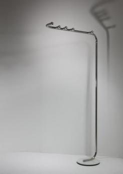 Compasso - Large Chrome Floor Lamp by Reggiani