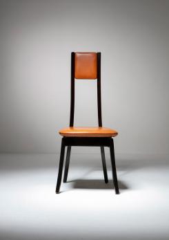 Compasso - Pair of Chairs by Angelo Mangiarotti for La Sorgente del Mobile