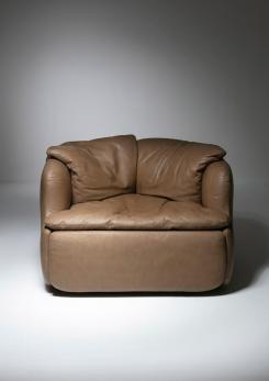 Compasso - "Confidential" Lounge Chair By Alberto Rosselli for Saporiti