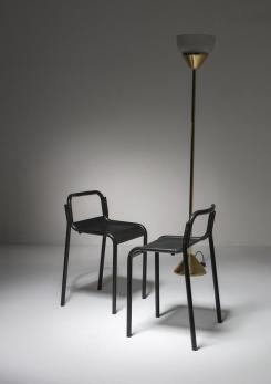 Compasso - Pair of "CDO" Stools by Caccia Dominioni for Azucena