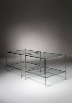 Compasso - Pair of "Montecarlo" Side Tables by Corrado Corradi dell'Acqua for Azucena