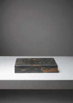 Compasso - Italian 70s Black Marble Centerpiece