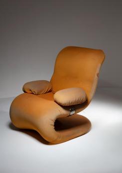 Compasso - Pair of "Girasole" Lounge Chairs by Citterio and Nava for 4P