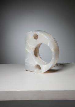 Compasso - Italian 60s Alabaster Table Lamp