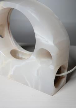 Compasso - Italian 60s Alabaster Table Lamp