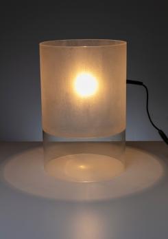 Compasso - Plexiglass prototype "Fatua" Table Lamp by Guido Rosati for Fontana Arte