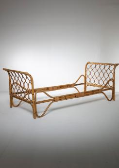 Compasso - Italian 60s Wicker Daybed