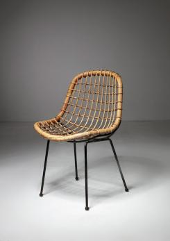 Compasso - Pair of "BS1N" Chairs by Tito Agnoli for Pierantonio Bonacina