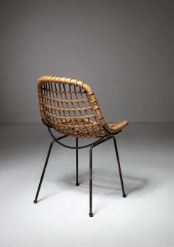 Compasso - Pair of "BS1N" Chairs by Tito Agnoli for Pierantonio Bonacina