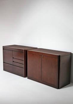 Compasso - Set of Two "4d" Storage System Units by Mangiarotti for Molteni
