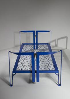 Compasso - "Vanessa" Bed by Afra and Tobia Scarpa for Gavina.