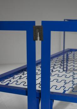 Compasso - "Vanessa" Bed by Afra and Tobia Scarpa for Gavina.