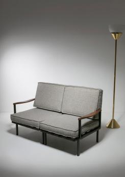 Compasso - Rare Pair of Lounge Chairs Model P24 by Osvaldo Borsani for Tecno