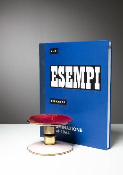 Compasso - Pair of Rare Enamels Door Handles by Paolo De Poli and Gio Ponti for VIS