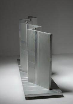 Compasso - Large Metal Sculpture by Salvatore Messina