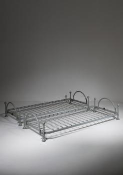 Compasso - Pair of "Gemello" Single Beds by Enzo Mari for Interflex