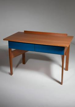 Compasso - Plywood Desk in the Style of Gerrit Rietveld