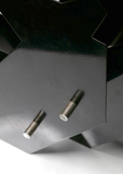 Compasso - Metal Sculpture by Lucio Del Pezzo for Studio Marconi