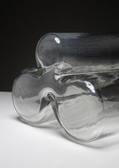 Compasso - Large Glass vase by Alfredo Barbini for Barbini Compasso - Large Glass vase by Alfredo Barbini for Barbini