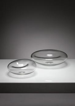 Compasso - Pair of Murano Glass Bowls by Alfredo Barbini for Barbini