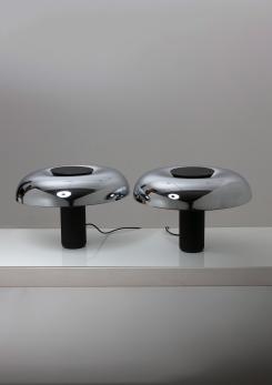 Compasso - Pair of "Circa" Table Lamps by Lumenform